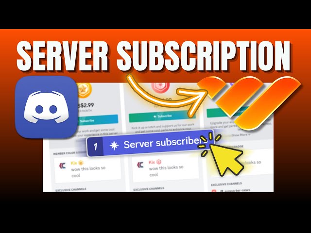 How To Setup Discord Server Subscription - Monetize Your Discord Server