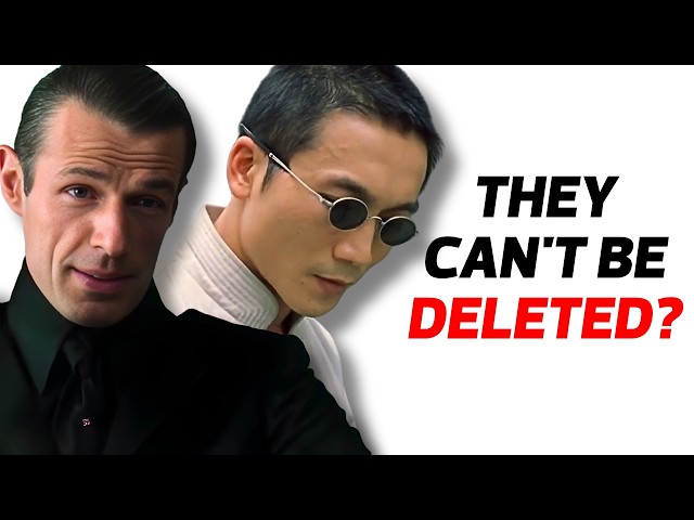 Why can't the Machines simply delete troublesome programs in The Matrix?