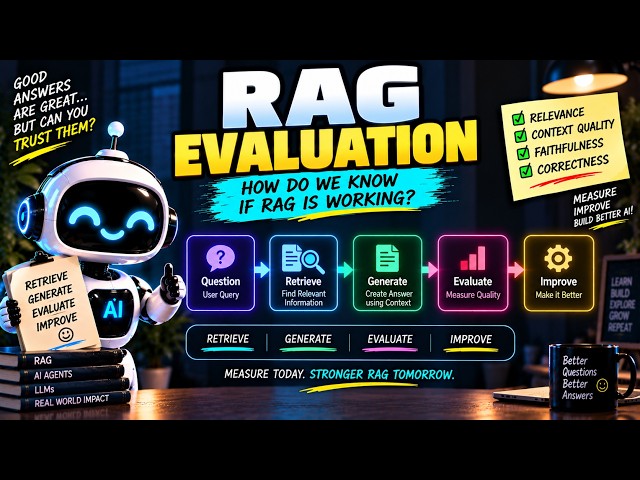 GenAI Concept #36 | What is Rag Evaluation?🤖 | GenAI Explained