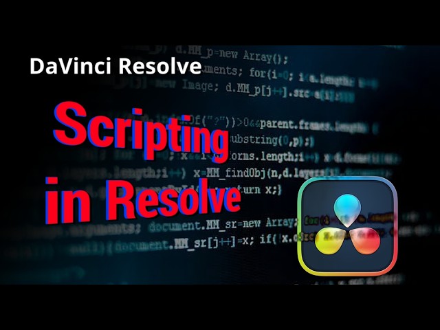 1 Click Editing Custom Python Scripting in DaVinci Resolve