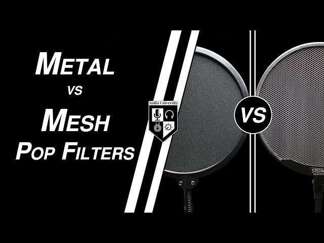 Pop Filters - METAL vs NYLON FABRIC: Which Should You Buy?