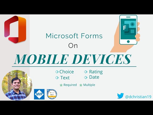 Microsoft Forms On Mobile Devices