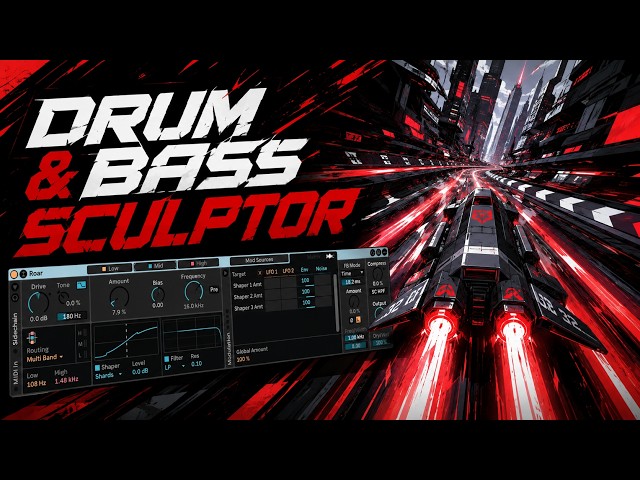 Sculpt FAT Bass & Drums with Ableton's Roar.