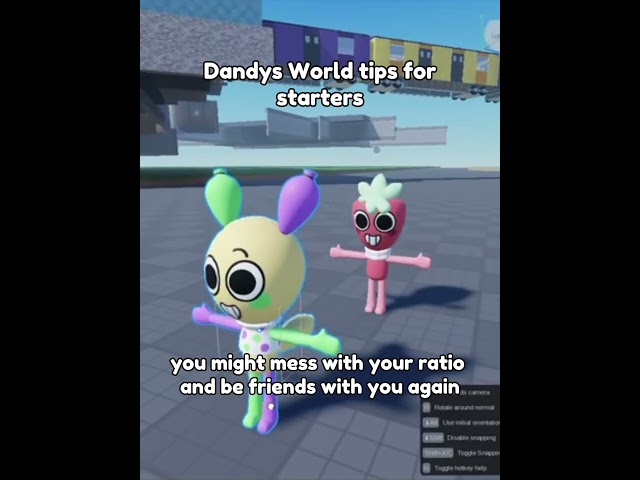 Dandys world tips for beginners! (THE MOST LEGIT POSSIBLE) #fyp #dandysworld #robloxstudio 