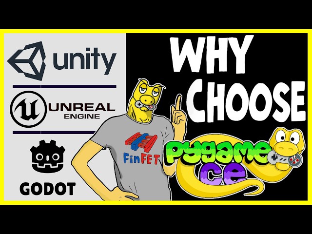 Why use Pygame instead of a Game Engine? Gamedev Python