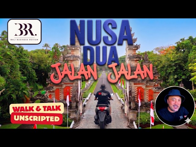 Nusa Dua Bali Feels Empty in Peak Season — Inside the Luxury Resort Zone from the Sky & Street