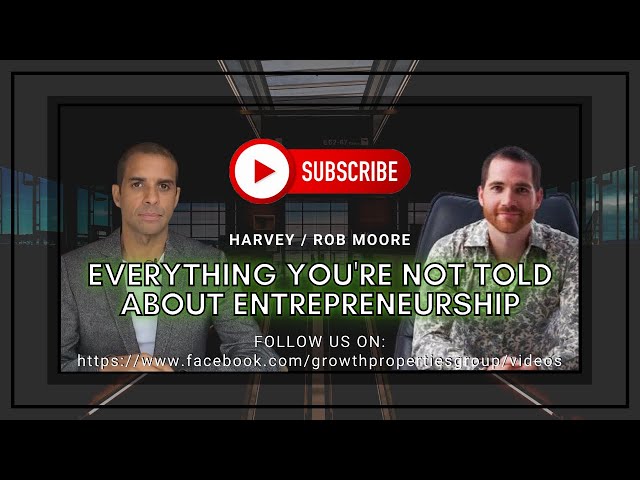 Harvey Interviews Rob Moore - Entrepreneurship, money, launches and more!