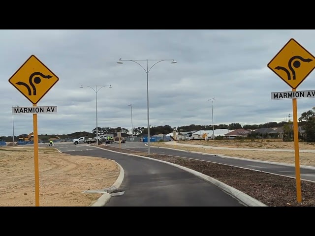 The Newest roads 2 the Yano Traino! FYI ST Andrews Drv 2 the Station & meeting Marmion AVE #way2go