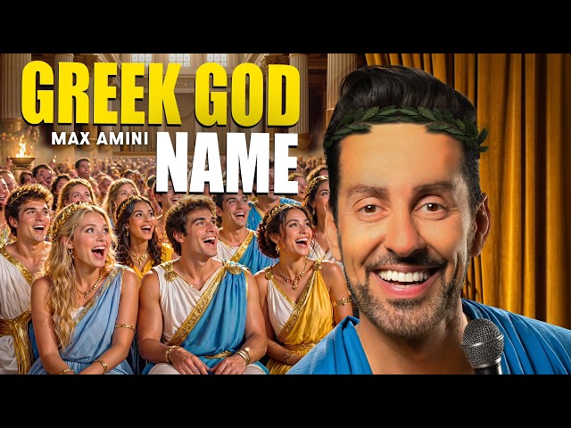 Greek God Name | Max Amini | Stand-up Comedy