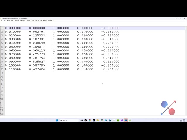 Tutorial 2 : Exporting data from TwinSimulate  Simulation