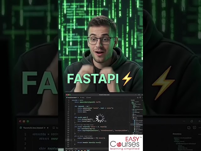 FastAPI in 30 Seconds  | Modern Python Backend Tutorial