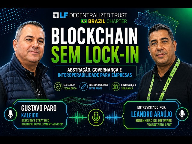 Como empresas usam blockchain sem lock-in? | Gustavo Paro, Kaleido