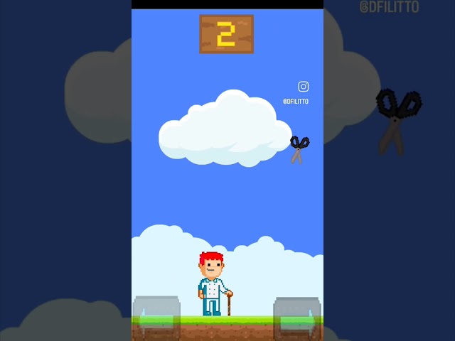 Jogo desenvolvido pelo nosso aluno Renato Suriano. #gdevelop #games2d #cursosonline #makeindiegames
