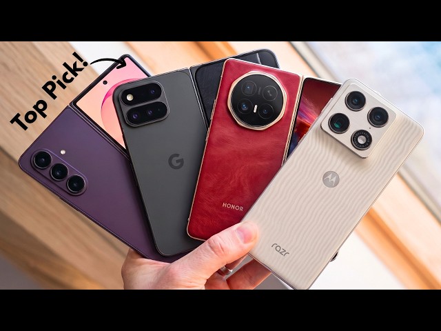 5 Best Foldable Smartphones 2026: Top Folding Phones 2026
