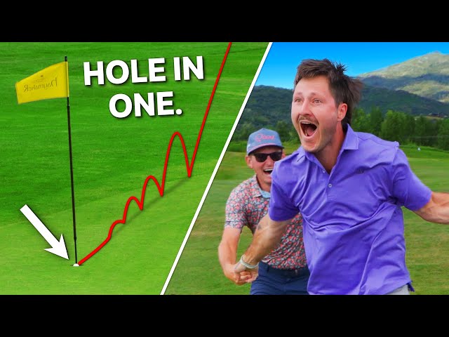 His First Hole in One.