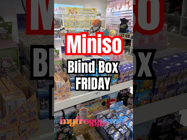 Miniso : Blind Box Friday | Sharkitty | Is it a cat or a shark? #shopwithme