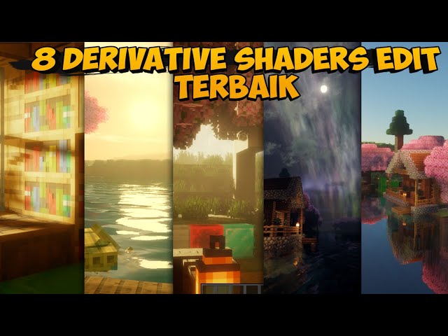 Trying Out 8 Derivative Shaders Edited by TikTok Creators, SO GOOD IT'S INSANE!!