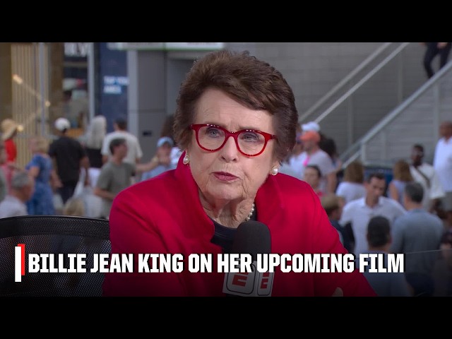 Billie Jean King on the meaning behind her upcoming film 'Give Me The Ball!' 🎾 | 2026 US Open