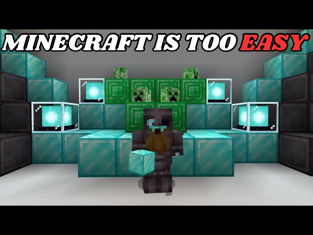 Minecraft has become too easy videos be like