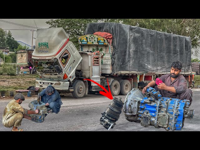 Heavy Duty Truck GearBox Gear Gerari Damaged | How To Repair Gear Gerari