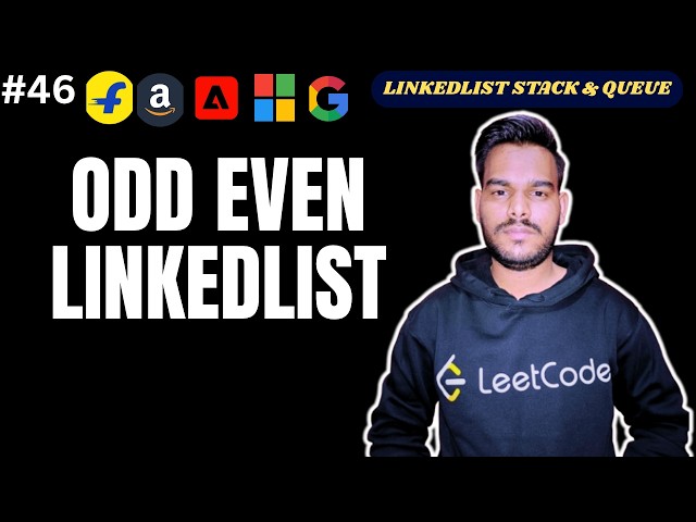 Odd Even Linked List in Java | Two Pointer Approach | LeetCode 328 | Mahesh DSA Sheet