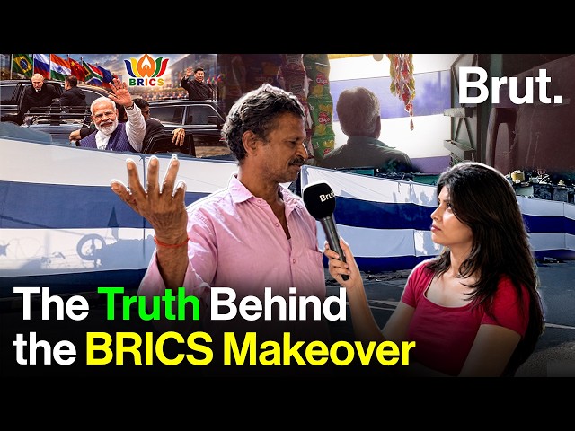 What are curtains hiding from the BRICS leaders and why?