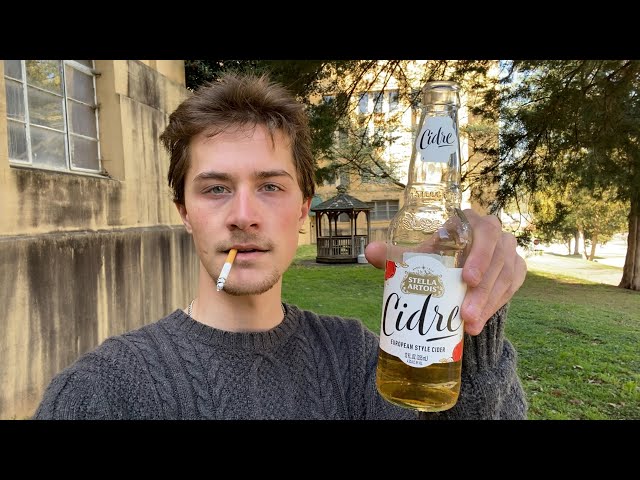 Day Drinking and Smoking Cigarettes in a Public Park at 2pm