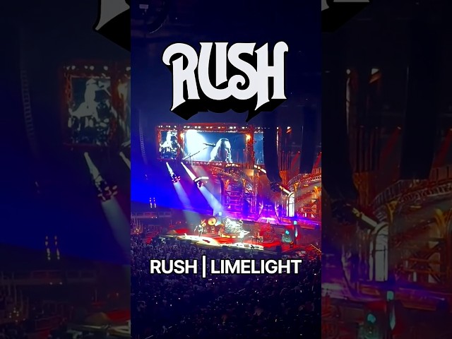 Living in the LIMELIGHT - RUSH Fifty Something Tour Live #rush