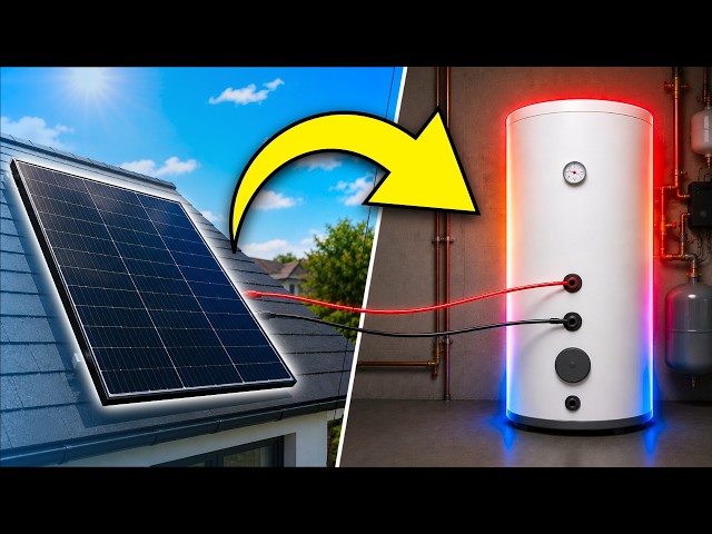 Solar Panels Direct to Hot Water | my-PV SOL•THOR