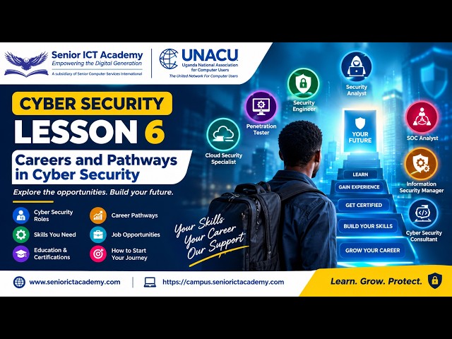 Cyber Security Lesson 6: Careers and Pathways in Cyber Security