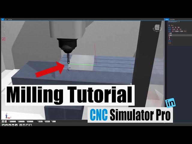 How to create your first milling program in CNC Simulator Pro
