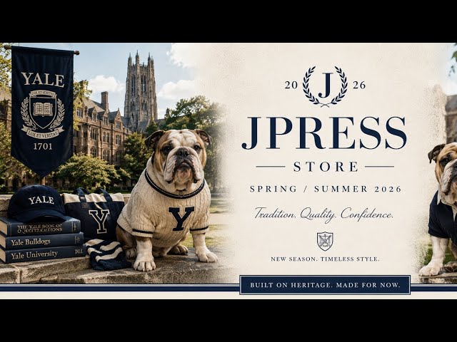J Press | Spring- Summer Collection 2026 | Ivy Style Store | Yale New Haven Connecticut |