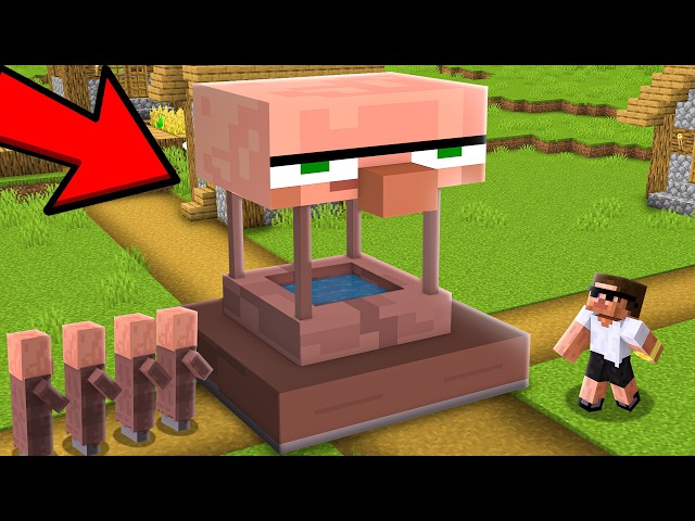 Doorbin Become Wishing Well in Minecraft..