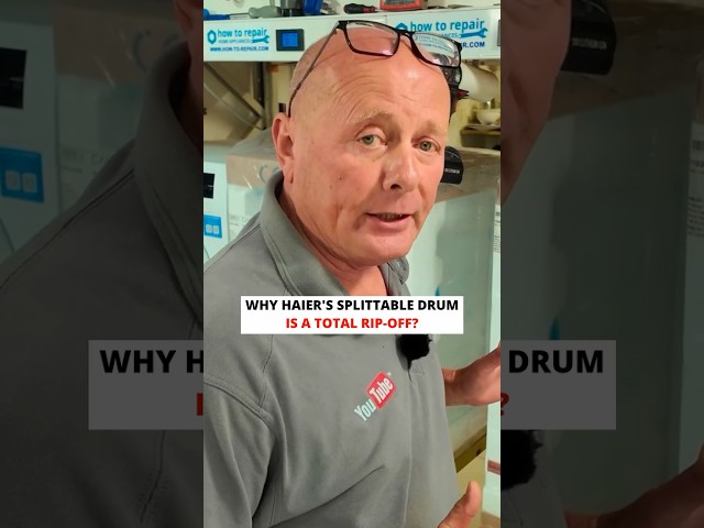 Why Haier Washing Machine's Splittable Drum Is A Total Rip Off?  #diyrepair  #righttorepair