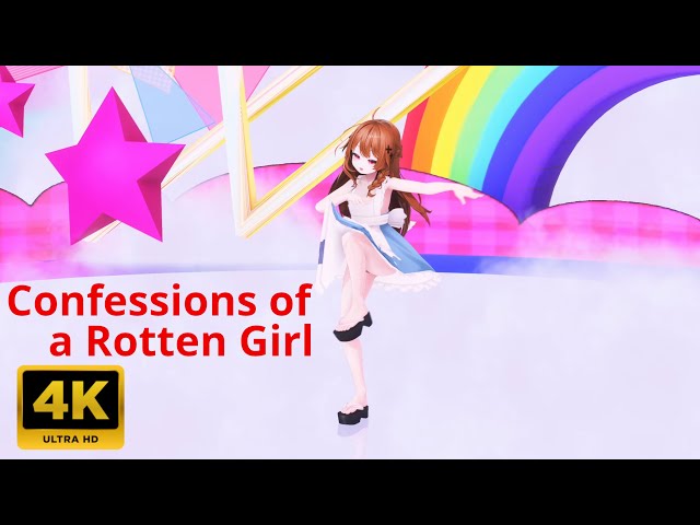 💃MMD💗Shinano しなの (variant) Confessions of a Rotten Girl【4K UHD】VRChat Nero's MMD world