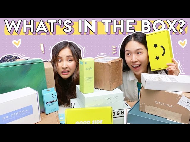 HUGE UNBOXING + FIRST IMPRESSIONS: ALL NEW SKINCARE GOODIES! 😍