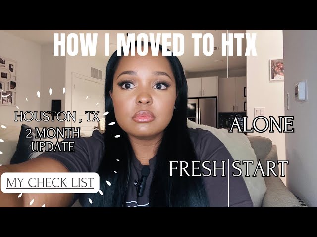 How I Moved to Houston, TX in One Month | I Moved On Faith Yall!