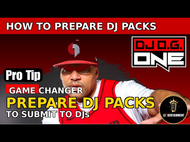 DJ Pack Submission Tutorial with DJ O.G.ONE