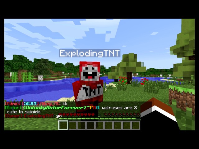 ExplodingTNT Behind The Scenes | If a voice chat was added to Minecraft