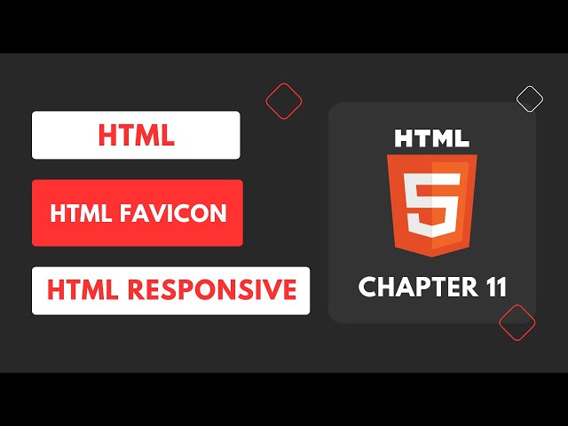 HTML Favicon | HTML Responsive Design