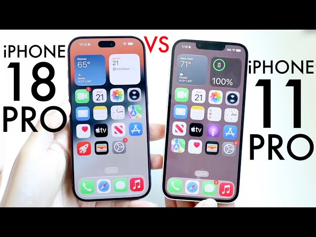 iPhone 18 Pro Vs iPhone 11 Pro! (Comparison) (Review)