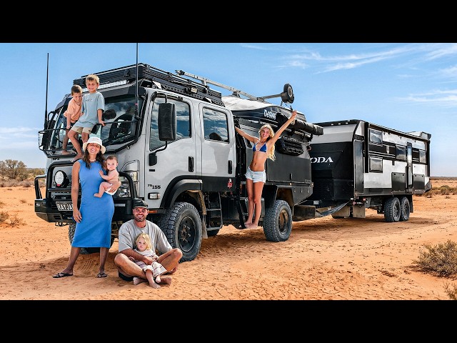 24 Hours Off-Grid in a Tiny Home With 5 Kids