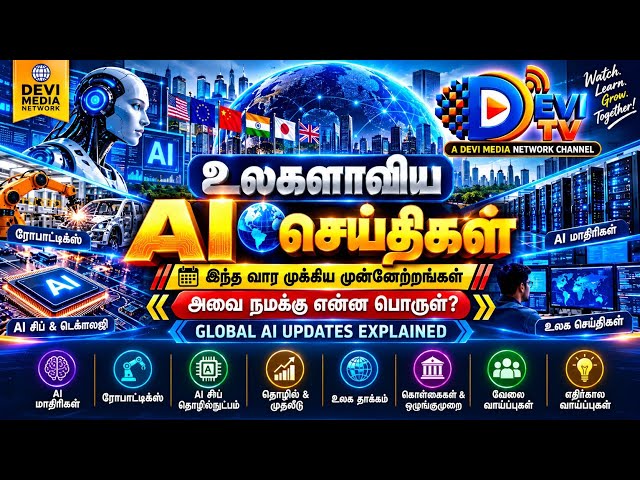 82T.🌍 WORLD AI NEWS: WEEKLY DEVELOPMENTS AND WHAT THEY MEAN | DEVI TV