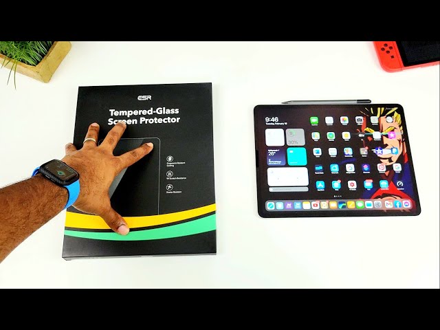 This May Be The Best iPad Pro 12.9 Tempered Glass Screen Protector...