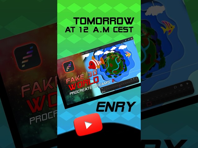 Tomorrow on my channel fake 3d world find the complete file in description