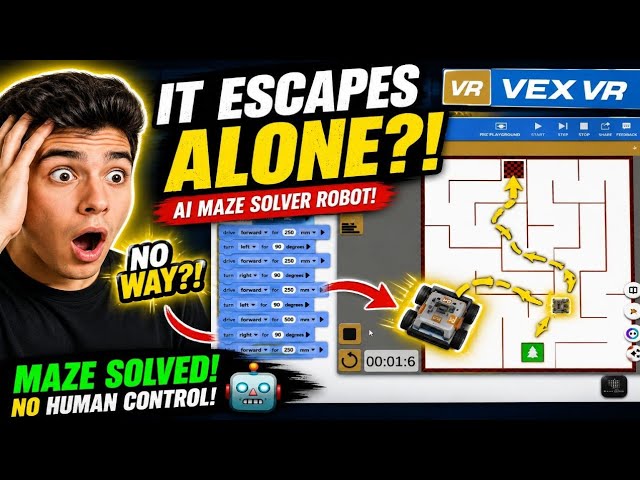 Watch This AI Robot Solve a Maze Completely Alone