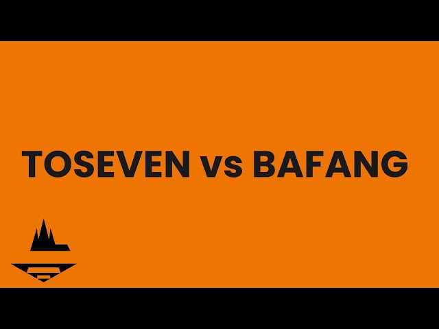 Toseven DM01 middrive motor can win Bafang?