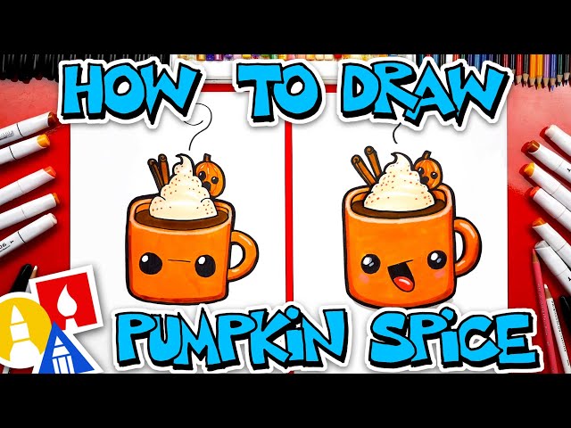 How To Draw Pumpkin Spice Hot Chocolate