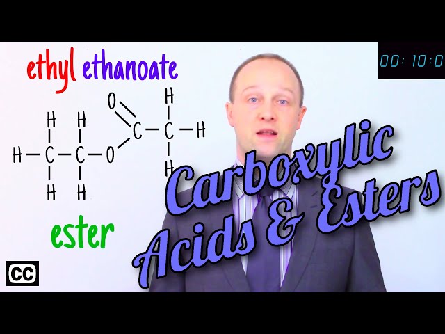 ⚡Carboxylic Acids And Esters - GCSE IGCSE 9-1 Chemistry - Science - Succeed Lightning Video⚡