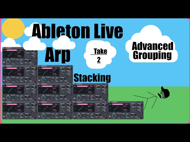 Ableton Live | Arp Stacking Hard Mode | User Friendly